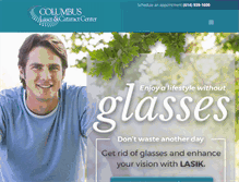 Tablet Screenshot of columbuslaser.com